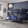 Merlin Triple Sleeper Bunk Bed black