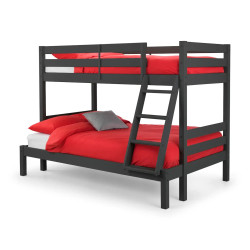 Merlin Triple Sleeper Bunk Bed black side