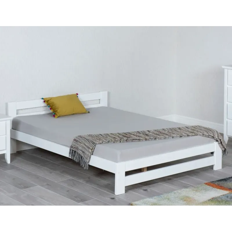 Xiamen Soild Pine Wooden Bed White from Home Divine Xiamen Soild Pine Wooden Bed White from Home Divine