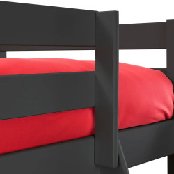 Merlin Triple Sleeper Bunk Bed black top