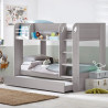 Mars Bunk And Under Bed grey oak