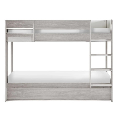 Mars Bunk And Under Bed grey oak front