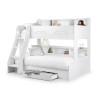 Orion Triple Sleeper Bunk Bed white side