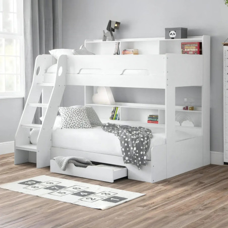 Orion Triple Sleeper Bunk Bed white