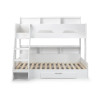 Orion Triple Sleeper Bunk Bed white slats