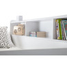 Orion Triple Sleeper Bunk Bed white shelf
