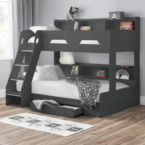Orion Triple Sleeper Bunk Bed black
