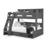 Orion Triple Sleeper Bunk Bed black side