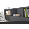 Orion Triple Sleeper Bunk Bed black shelf