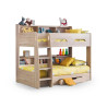 Orion Single Bunk Bed sonoma oak