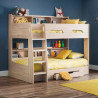 Orion Single Bunk Bed sonoma oak