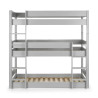 Trio Bunk Bed dove grey slats