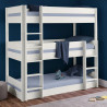 Trio Bunk Bed white