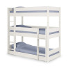 Trio Bunk Bed white side