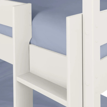 Trio Bunk Bed white ladder