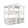 Willow Treehouse Bunk Bed White side