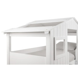 Willow Treehouse Bunk Bed White top