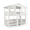 Willow Treehouse Bunk Bed White dimensions
