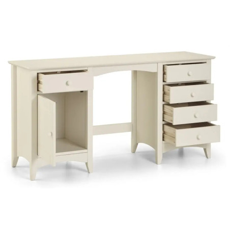 Cameo Dressing Table Ivory opened