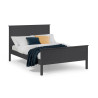 Maine Single Bed 90cm - Anthracite front