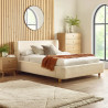 Oberon Boucle Bed Beige