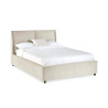 Maddock Ottoman Storage Bed Beige side