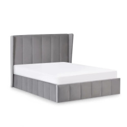 Katie Ottoman Storage Bed Grey side