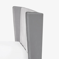 Katie Ottoman Storage Bed Grey headend corner