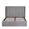 Katie Ottoman Storage Bed Grey front