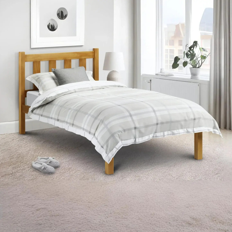 Poppy Bed Frame Oak single
