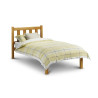 Poppy Bed Frame Oak single footend