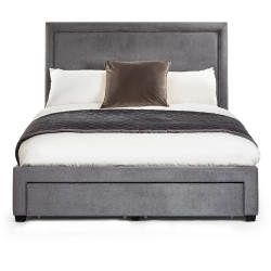 Mayfair 4 Drawer Storage Bed Frame Grey front
