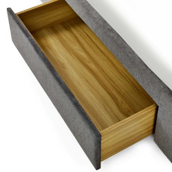 Mayfair 4 Drawer Storage Bed Frame Grey drawer top