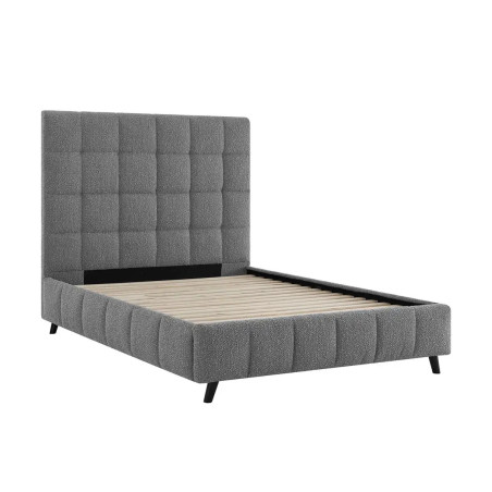 Starla Square Boucle Fabric Bed Frame internal