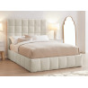 Starla Square Ottoman Storage Bed Frame Boucle Fabric Closed