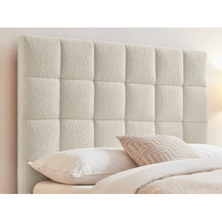 Starla Square Ottoman Storage Bed Frame Boucle Fabric headboard