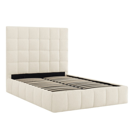 Starla Square Ottoman Storage Bed Frame Boucle Fabric internal