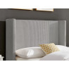 Gemini Cord Fabric Bed Frame headboard