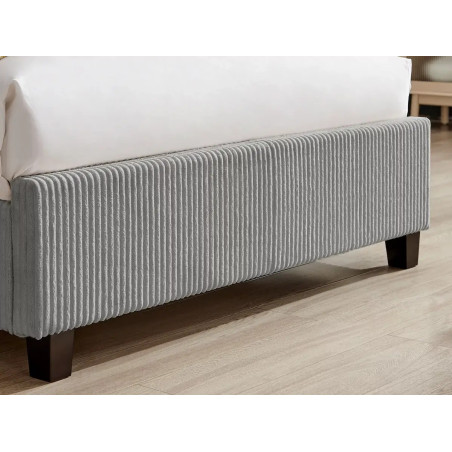 Gemini Cord Fabric Bed Frame footboard