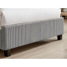 Gemini Cord Fabric Bed Frame footboard
