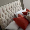 Wilson Ottoman Storage Fabric Bed Frame with Buttoned Headboard natural headend