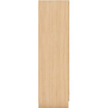 Nevada Sonoma Oak Effect 1 Door 1 Drawer Wardrobe - Home Divine