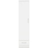Nevada Sonoma Oak Effect 1 Door 1 Drawer Wardrobe - Home Divine