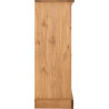 Corona 3+2 Drawer Chest Distressed Waxed Pine side