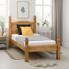Corona 3' Bed Low Foot End Distressed Waxed Pine