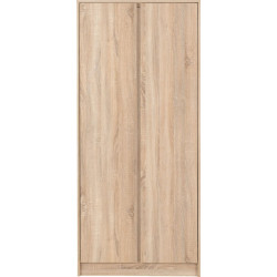 Malvern 2 Door Wardrobe Sonoma Oak Effect closed