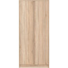 Malvern 2 Door Wardrobe Sonoma Oak Effect closed