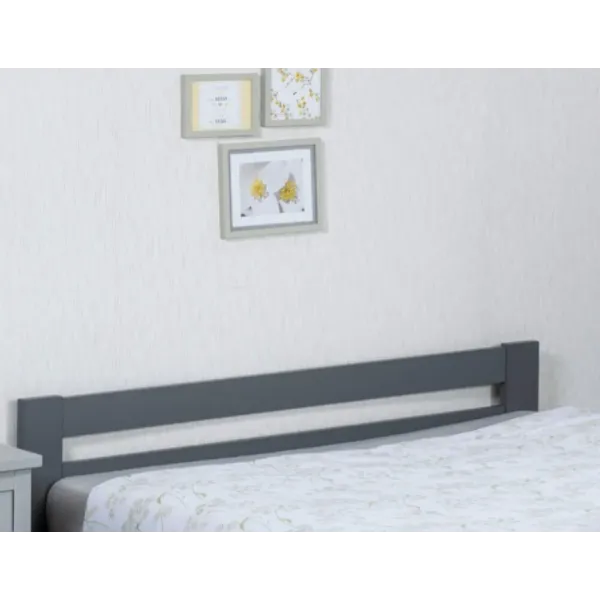Xiamen 4ft Small Double Pine Wooden Bed Grey - Home Divine