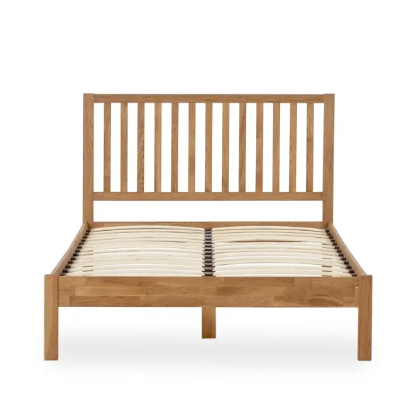 Coxmoor Solid Oak Wooden Bed Frame - Home Divine