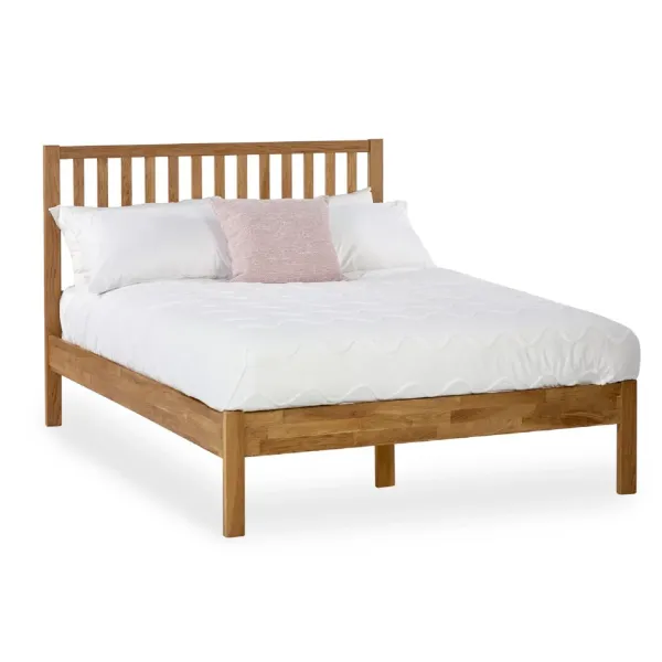 Coxmoor Solid Oak Wooden Bed Frame - Home Divine
